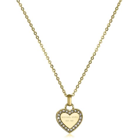 michael kors necklace uk|michael kors gold necklace for women.